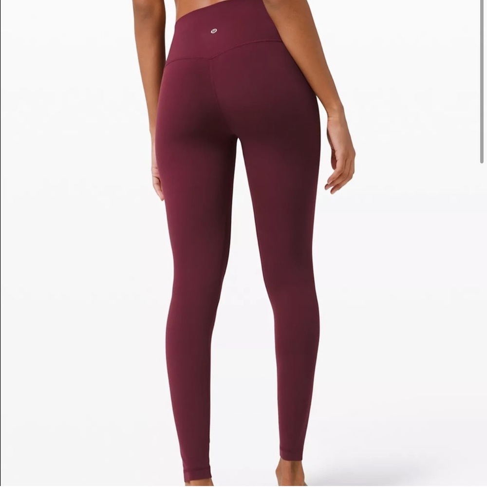 Lululemon Align high rise legging in Cassis, 28 inch